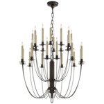 Erika Chandelier - Aged Iron