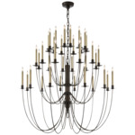 Erika Chandelier - Aged Iron