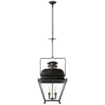 Holborn Pendant - Aged Iron / Clear