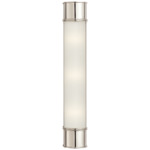Oxford Bathroom Vanity Light - Polished Nickel / Frosted