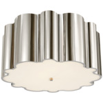 Markos Ceiling Light - Polished Nickel / Frosted