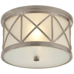 Montpelier Ceiling Light - Antique Nickel / Frosted