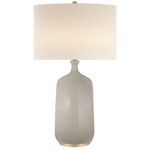 Culloden Table Lamp - Bone Craquelure / Linen