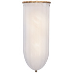 Rosehill Wall Sconce - Hand-Rubbed Antique Brass / White