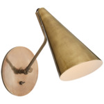 Clemente Wall Sconce - Hand Rubbed Antique Brass / Hand Rubbed Antique Brass