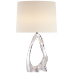 Cannes Table Lamp - Clear / Linen