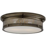 Alderly Ceiling Light - Bronze / White