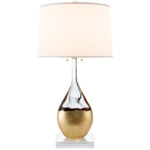 Juliette Table Lamp - Crystal / Silk