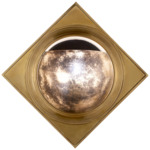 Venice Wall Sconce - Hand-Rubbed Antique Brass / Antique Mirror
