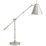 Goodman Adjustable Table Lamp - Polished Nickel