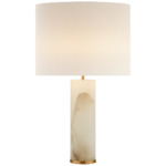 Lineham Table Lamp - Alabaster / Linen