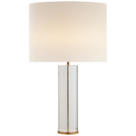 Lineham Table Lamp - Brass / Crystal / Linen