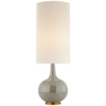 Hunlen Table Lamp - Shellish Gray / Linen