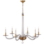 Bernardo Chandelier - Antique Brass