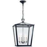 Darlana Outdoor Pendant - Bronze / Clear