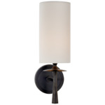 Drunmore Wall Sconce - Bronze / Linen