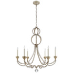 Milan Chandelier - Venetian Silver