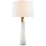 Olsen Table Lamp - Alabaster / Linen