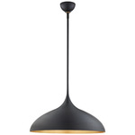 Agnes Pendant - Matte Black