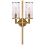 Liaison Double Wall Sconce - Antique-Burnished Brass