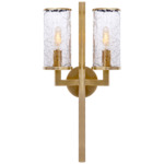 Liaison Double Wall Sconce - Antique-Burnished Brass
