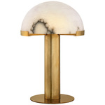 Melange Table Lamp - Antique-Burnished Brass / Alabaster