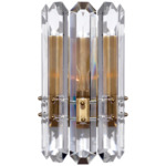 Bonnington Wall Sconce - Hand-Rubbed Antique Brass / Crystal