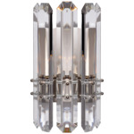 Bonnington Wall Sconce - Polished Nickel / Crystal