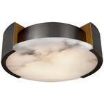 Melange Ceiling Light - Bronze / Alabaster