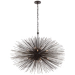 Strada Oval Chandelier - Aged Iron