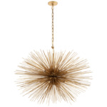 Strada Oval Chandelier - Gild