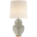 Michelena Table Lamp - Shellish Gray / Linen