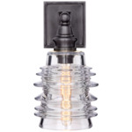 Covington Wall Sconce - Bronze / Clear