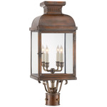 Suffork Post Light - Natural Copper / Clear