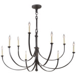 Reims Chandelier - Aged Iron