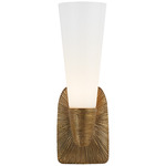 Utopia Wall Sconce - Gild / White