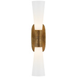 Utopia Bathroom Vanity Light - Gild / White