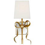 Ellery Wall Sconce - Cream / Soft Brass