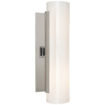 Precision Wall Sconce - Polished Nickel / White