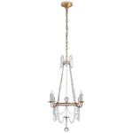 Sharon Chandelier - Gilded Iron