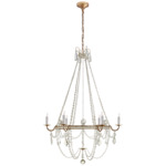 Sharon Chandelier - Gilded Iron