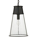 Robinson Large Pendant - Bronze / Seeded