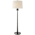 Beaumont Floor Lamp - Aged Iron / Linen