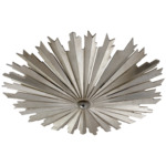 Claymore Ceiling Light - Burnished Silver Leaf