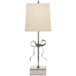 Ellery Table Lamp - Cream / Polished Nickel