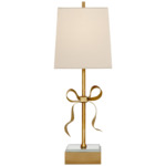 Ellery Table Lamp - Cream / Soft Brass
