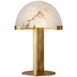 Melange Desk Lamp - Antique-Burnished Brass / Alabaster