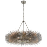 Strada Ring Chandelier - Polished Nickel