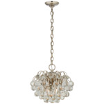 Bellvale Chandelier - Polished Nickel / Crystal