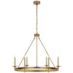 Launceton Ring Chandelier - Antique Burnished Brass